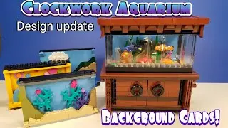 Clockwork Aquarium Background Cards design update