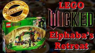 The CLICK Score: LEGO Elphaba's Retreat - Speed Build and Review