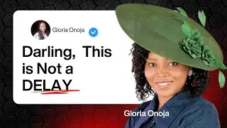 No Delay with God, darling ❤️ ||Gloria Onoja 