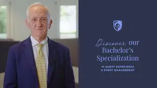 Glion Bachelor's Specialization in Guest Experience & Event Management