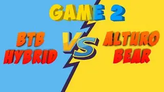 TOURNAMENT B23 MAGIC CHESS 4V4 BTB HYBRID VS ALTURO BEAR GAME 2 | MAGIC CHESS TERBARU