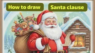 Easy drawing for kids#santaclaus#drawingvideo#paintvideo #fy#kidsviralvideo#foryouvideos #shortsfeed