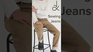 Sew Selvedge Jeans Along with Me #sewing #jeans #sewingpatterns
