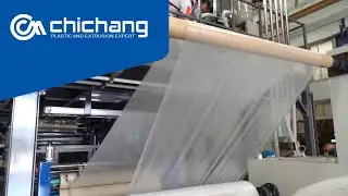 3 Layer Air Bubble Film Extrusion Machine with 1200MM｜Chi Chang
