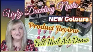 NEW Ugly Duckling Fall 2022 Colours |  Product Review | Fall Nail Art Demo