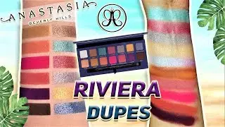 RIVIERA DUPED | New Anastasia Beverly Hills Palette Dupes!