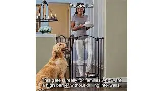 Carlson 38.5 Inch Extra Tall Gate Review That Could Save Your Toddler From Climbing.