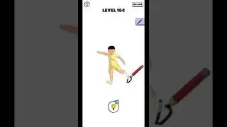 Draw a Line Tricky Brain Test Level 161 to 170 Walkthrough