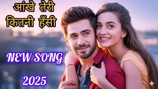 आँखें तेरी कितनी हसीं ❤️ | New Romantic Hindi Song 2025 | Love Story Song | AI Music