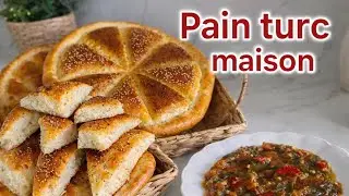 Pain turc maison & felfel traditionnel | hmiss 