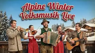 🎻 Alpine Winter Volksmusik Live &mdash; Traditional German Folk & Schlager