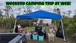 Camping in SW Florida! Hunting with some camping tips!