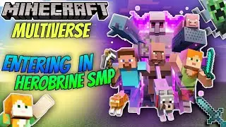 Entering in Herobrine Smp |Door Of Multiverse | #shorts #minecraft #multiverse #herobrinesmp #short