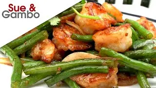 Shrimp and Green Beans Stir Fry Recipe