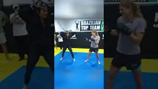 Manon Fiorot kicks Nina Drama with 30% power LOL | UFC 315 #shorts #ufc #mma