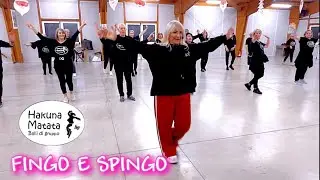 FINGO E SPINGO #ballodigruppo  #linedance @tizianoferrochannel   @ballidigruppohakunamatatap181 