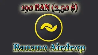 Не пропустите раздачу 190 токенов BAN в Banano Airdrop