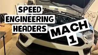 Installing Speed Engineering Headers on Mach 1 Mustang (DuMPs)