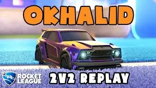 oKhaliD Ranked 2v2 POV #528 - oKhaliD & R0maaan VS Huh & Chronomia - Rocket League Replays