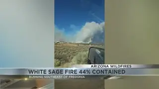White Sage Fire containment continues to rise