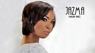 Semi-Natural Black Hair Style Make Over By Jazma - Best Salons Toronto - Short Hair