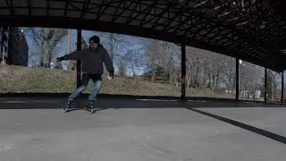 Learning Parallel Slides and Gazelles on K2 r100 inline skates