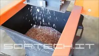 SORTECH.IT - Separazione polistirolo da alluminio foglia - Polystyrene separation from aluminum foil