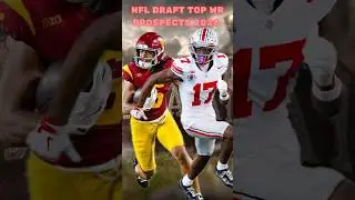 NFL Draft Top WR Prospects 2025 Draft, agree? #nfldraft #nfldraft2026 #makailemon #uscfootball #osu