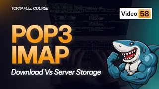 POP3 IMAP Tutorial | Email Retrieval Protocol Comparison | TCP/IP Course 2025 - #Video58