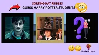 Sorting Hat Riddles: Guess the Harry Potter Students | Are You a Potterhead 🤞