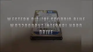 WD Scorpio Blue 320GB 5400RPM SATA 3Gbps 8MB Cache 2.5-inch Internal Hard Drive WD3200BPVT