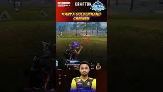 Manya&rsquo;s GOLDEN HAND Turned GREEN 😱 | GodLike | BGMI Pro Moment