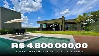 CASA DE ALTO PADRÃO NO CONDOMÍNIO MIRANTE DO FIDALGO R$4.800.000