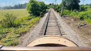 Riding Heavyweight Observation Car Pawnee, + Interurban, 6/14/2024