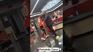 Fernando Carro am Tanzen mit Frimpong 🕺😂
