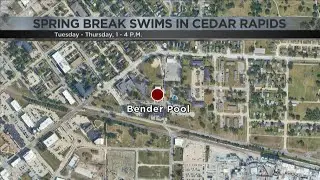 Spring Break swims offered in Cedar Rapids this week