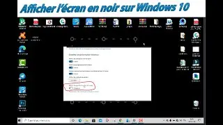 Comment afficher l'arri&egrave;re plan du bureau en noir sur Windows 10