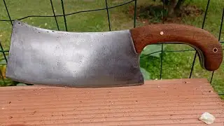 Restoration of an old butcher's axe