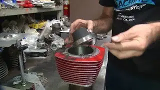 113ci twincam ring filing abradable piston coating line2line cp pistons 120 ci harley tatro machine