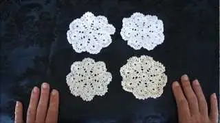 ♥My first crochet doilies and some info♥