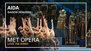 AIDA | Interview Regie | MET OPERA LIVE IM KINO | Saison 2024/2025