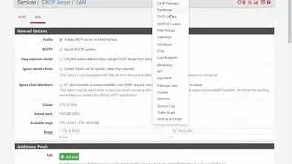 PfSense_DHCP_server setup & static mapping