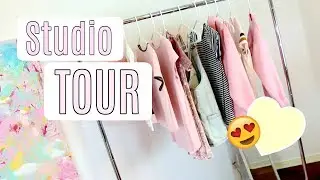 New Studio Tour | Hobby Closet Organization