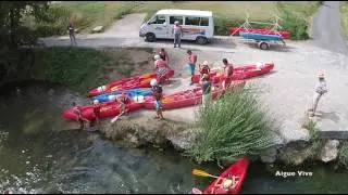 Cano&euml; Gorges du tarn, Aigue vive