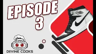 JORDAN 1 SILVER TOE DESTRUCTION WITH NYTE AIO LIVE COP! - Sneaker Vlog - Diivine Cops Ep 3