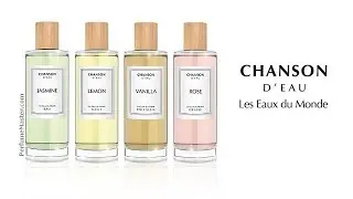 Coty Chanson d'Eau ROSE Les Eaux du Monde New Fragrance Collection
