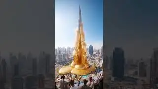 Burj Khalifa Just Melted Into Pure GOLD &mdash; Dubai Went INSANE