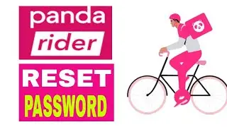 How To Reset Password Panda Rider App | Foodpanda Rider App Password Change |