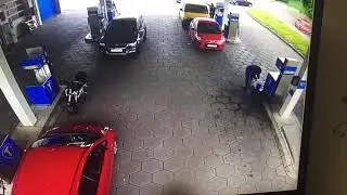 Tankstelle Lahde Petershagen minden crash Unfall.