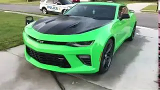 Krypton Green Camaro SS 2017 Review: